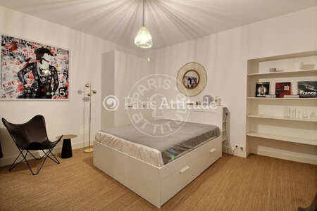 Chambre Appartement meublé - 48m²  - 1 chambre - Saint-Germain - Paris