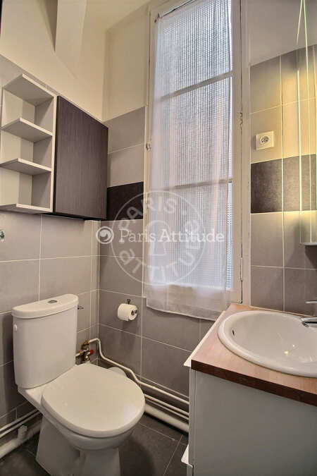 Salle de bain Appartement meublé - 48m²  - 1 chambre - Saint-Germain - Paris