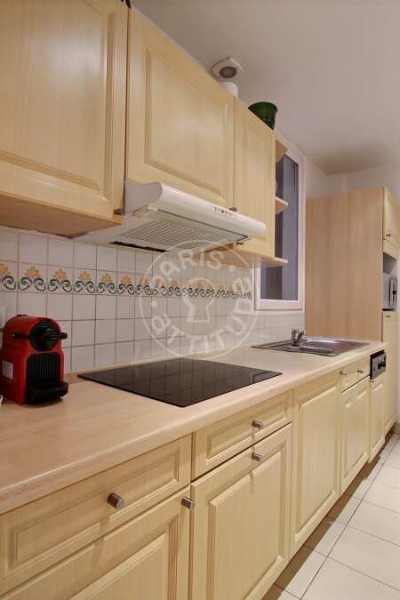 Cozinha Apartamento mobilado - 72m²  - 2 quartos - Champs-Elysées - Paris