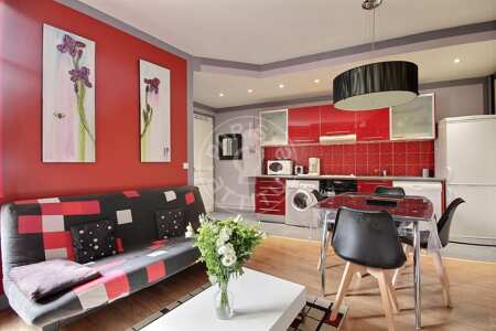 Salotto Appartamento arredato - 35m²  - 1 locale - Commerce - Parigi