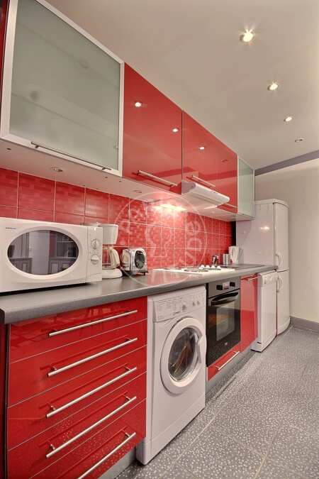 Cucina Appartamento arredato - 35m²  - 1 locale - Commerce - Parigi