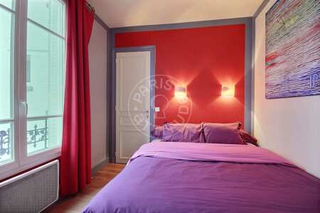 Camera da letto Appartamento arredato - 35m²  - 1 locale - Commerce - Parigi