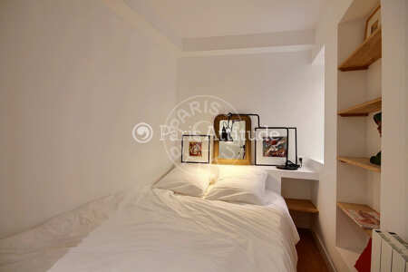 Bedroom Furnished apartment - 25m²  - 1 bedroom - Sacré-Cœur - Paris