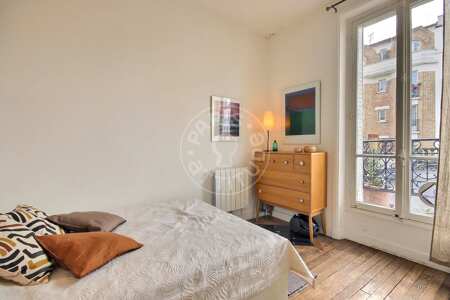 Dormitorio Piso amueblado - 30m²  - 1 dormitorio - Alésia - París