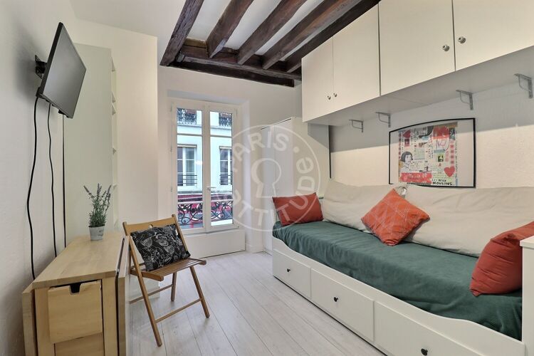 Salon - Studio meublé - Paris 75018 - 13146