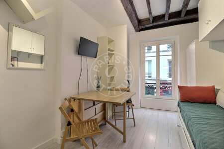 Salotto Monolocale arredato - 18m²  - Montmartre / Place des Abbesses - Parigi