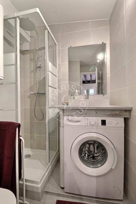 Bagno Monolocale arredato - 18m²  - Montmartre / Place des Abbesses - Parigi