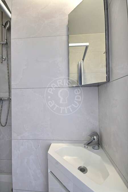 Baño Estudio amueblado - 15m²  - La Muette / Bois de Boulogne - París