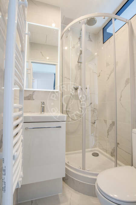 Casa de banho Apartamento mobilado - 22m²  - 1 quarto - Arts et Métiers - Paris