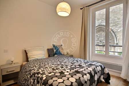Quarto Apartamento mobilado - 38m²  - 1 quarto - Place des Fêtes - Paris