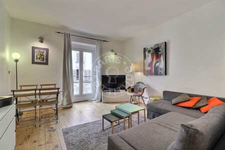 Salotto Appartamento arredato - 40m²  - 1 locale - République - Parigi