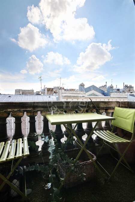 Varanda Apartamento mobilado - 190m²  - 4 quartos - Moulin Rouge / Pigalle - Paris