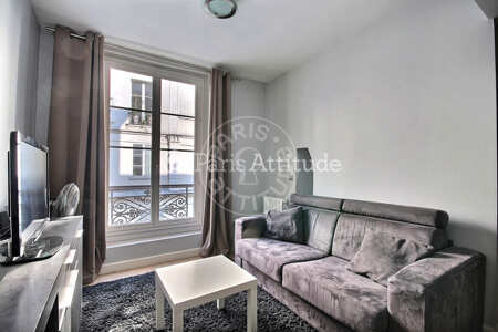 Living room Furnished apartment - 33m²  - 1 bedroom - Arts et Métiers - Paris