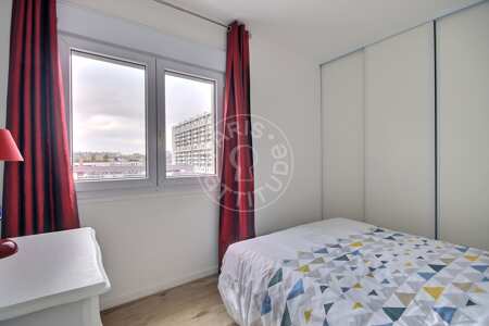 Camera da letto Appartamento arredato - 39m²  - 1 locale - Reuilly-Diderot - Parigi