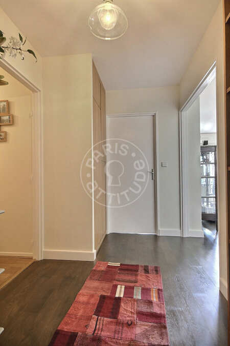 Entrada Apartamento mobilado - 67m²  - 1 quarto - Buttes-Chaumont - Paris