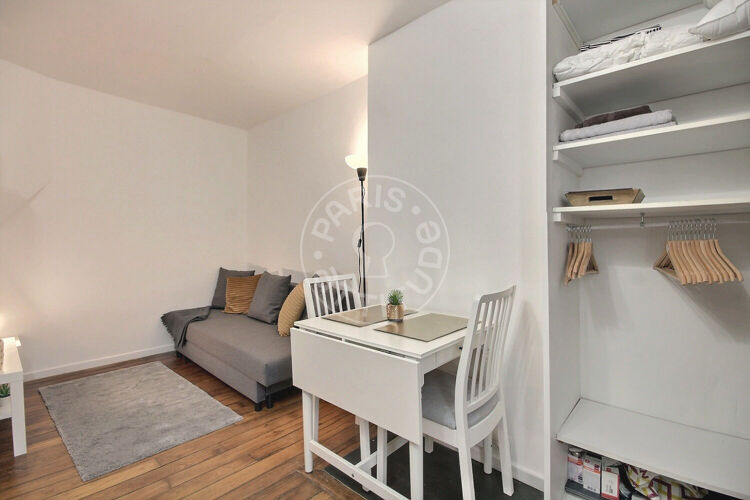 Living room - Furnished studio - Paris 75018 - 13178