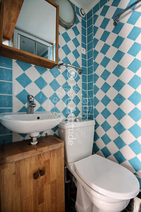 Casa de banho Apartamento mobilado - 34m²  - 1 quarto - Saint-Germain - Paris