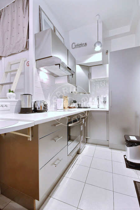 Cozinha Quitinete mobilado - 18m²  - Daumesnil - Paris