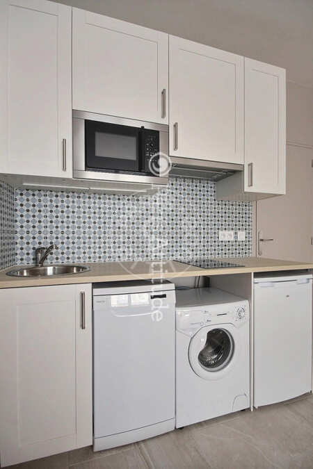 Cozinha Quitinete mobilado - 24m²  - Arc de Triomphe - Paris