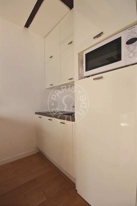 Küche Möblierte alkovenwohnung - 30m²  - Saint-Germain - Paris