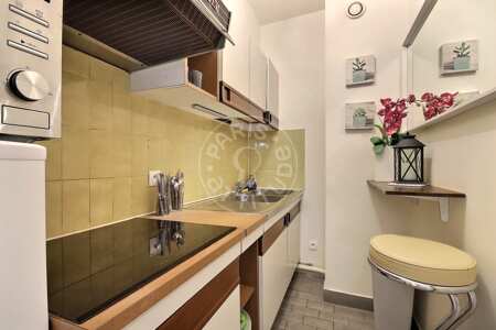 Cuisine Appartement meublé - 48m²  - 1 chambre - Guy Môquet - Paris