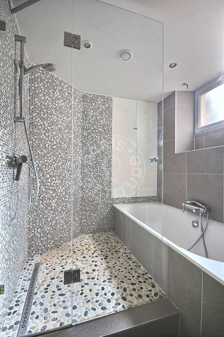 Badezimmer Möblierte wohnung - 50m²  - 1 Zimmer - Strasbourg Saint-Denis - Paris