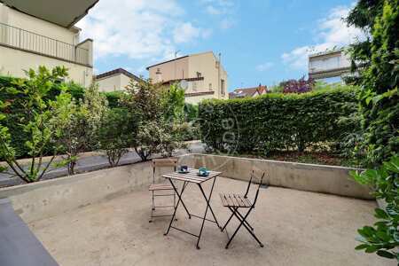 Terrace Furnished studio - 32m²  - Asnières-sur-Seine
