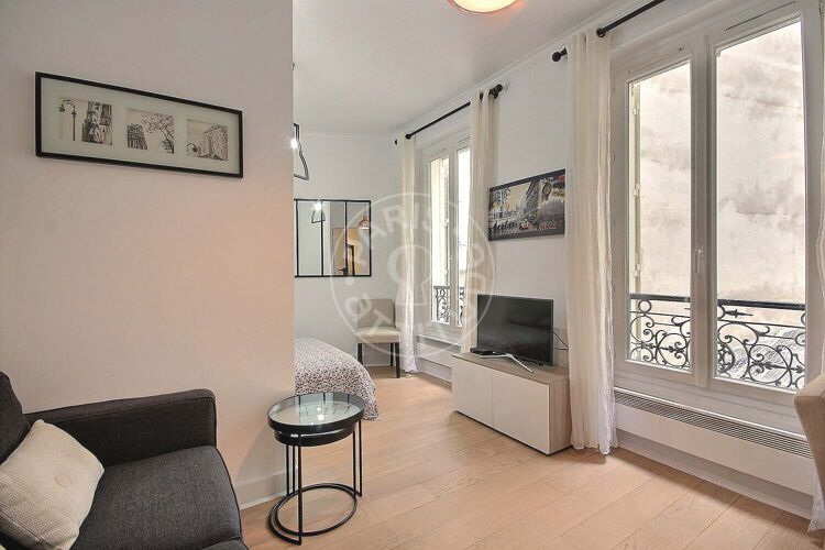 Salon - Studio alcove meublé - Paris 75011 - 13214