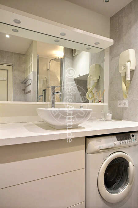 Casa de banho Apartamento mobilado - 38m² - 1 quarto - Opéra - Paris