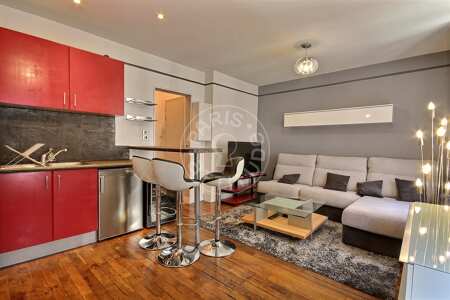 Sala Apartamento mobilado - 35m²  - 1 quarto - Arc de Triomphe - Paris