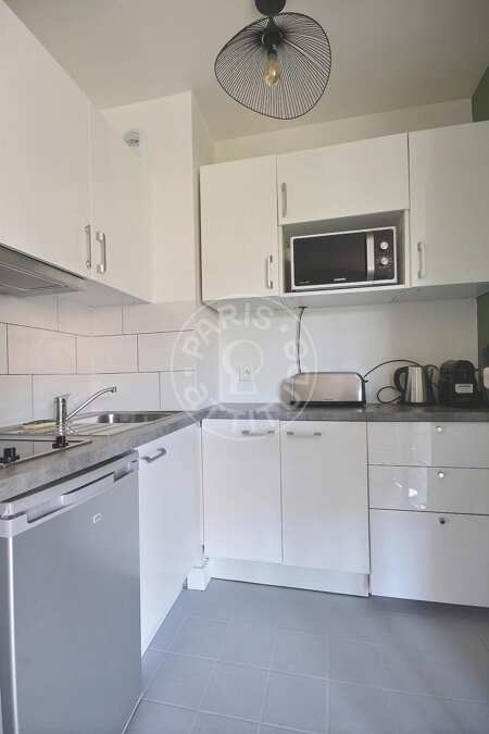 Cucina Monolocale arredato - 35m²  - Boulogne-Billancourt