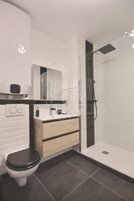 Badezimmer Möblierte studio - 35m²  - Boulogne-Billancourt