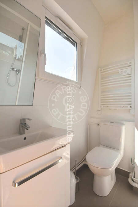 Casa de banho Quitinete mobilado - 22m²  - Tour Eiffel - Paris