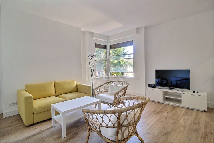 Living room - Furnished 1 bedroom - Paris 75015 - 13258