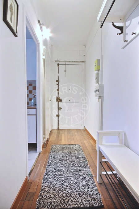 Entrada Apartamento mobilado - 41m²  - 1 quarto - Montmartre / Place des Abbesses - Paris