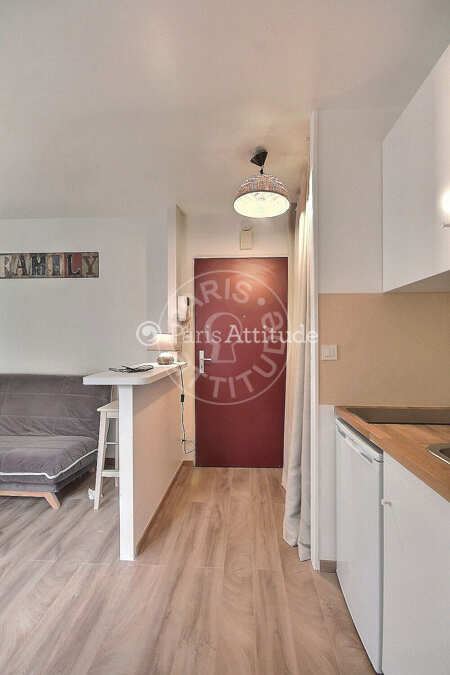 Entrée Studio meublé - 20m² - Boulogne-Billancourt