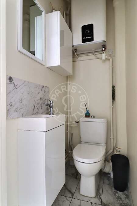 Toilettes Appartement meublé - 67m²  - 2 chambres - La Muette / Bois de Boulogne - Paris