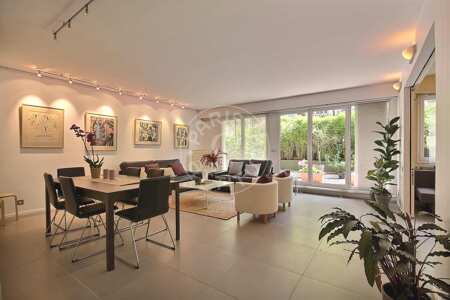 Sala Apartamento mobilado - 128m² - 3 quartos - Jasmin / Mozart - Paris