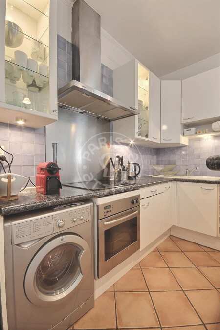 Cuisine Appartement meublé - 47m²  - 1 chambre - Arts et Métiers - Paris