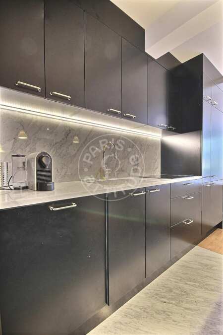 Kitchen Furnished duplex - 105m²  - 3 bedrooms - Jardin du Luxembourg - Paris