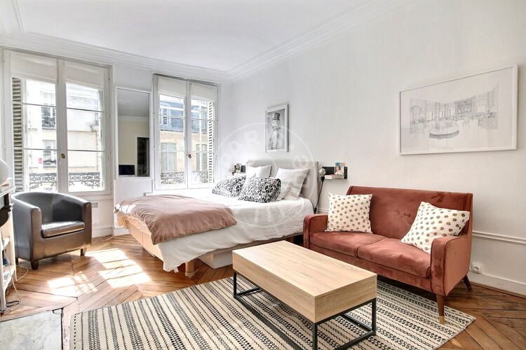 Living room - Furnished studio - Paris 75001 - 1331