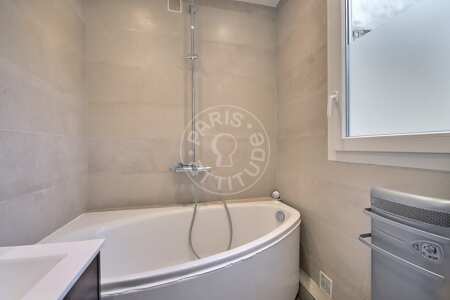 Badezimmer Möblierte wohnung - 39m²  - 1 Zimmer - Canal de l'Ourcq - Paris