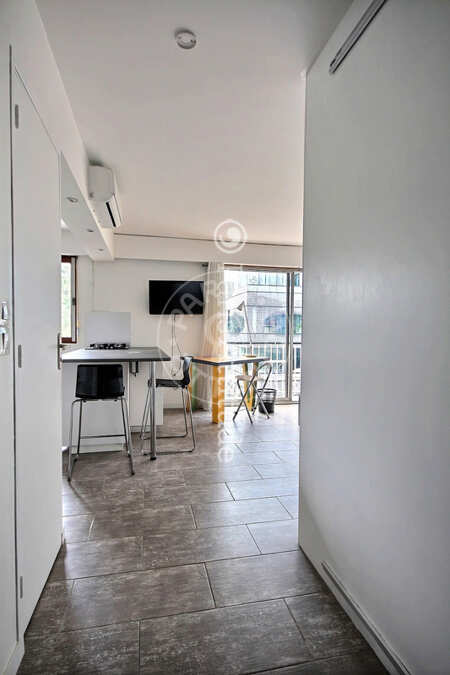 Entrance Furnished studio alcove - 35m²  - Tolbiac - Paris