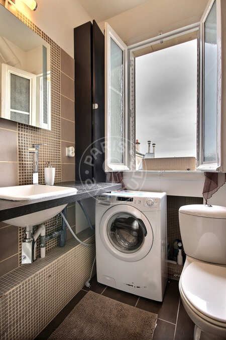 Bathroom Furnished apartment - 40m²  - 1 bedroom - Panthéon / Sorbonne - Paris