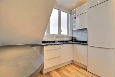 Küche Möblierte studio - 17m²  - Neuilly-sur-Seine