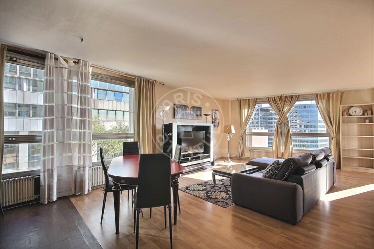 Living room - Furnished 2 bedrooms - Puteaux 92800 - 13324
