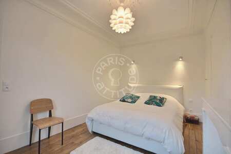 Chambre Appartement meublé - 53m²  - 2 chambres - Pereire - Paris