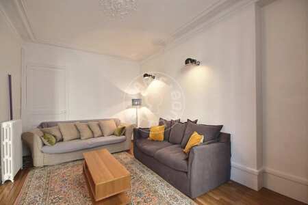 Salón Piso amueblado - 97m²  - 3 dormitorios - Port Royal / Raspail - París