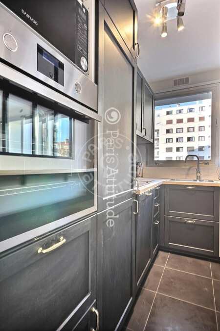 Cuisine Appartement meublé - 45m²  - 1 chambre - Porte Dorée - Paris