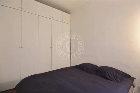 Camera da letto Appartamento arredato - 32m²  - 1 locale - Montorgueil - Parigi